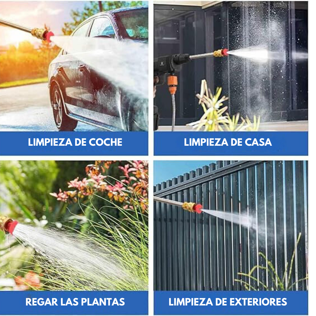 Hidrolimpiadora a batería - SUPER CLEANING GUN®