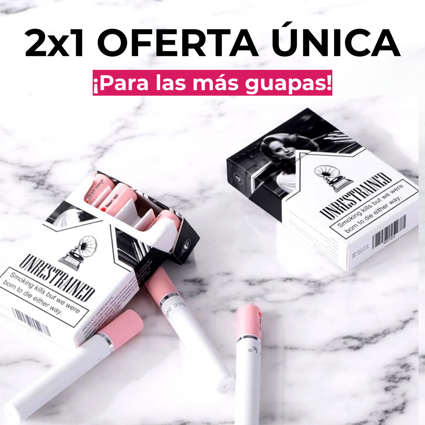 ¡ESTAMOS LOCAS! Compra uno y TE REGALAMOS el segundo.