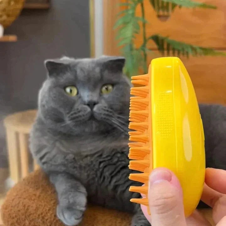 🐱Hot Sale🐱 Mango Shaped Steamy Cat Brush 🐱