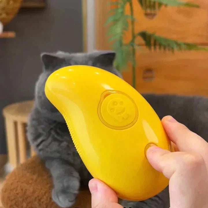 🐱Hot Sale🐱 Mango Shaped Steamy Cat Brush 🐱
