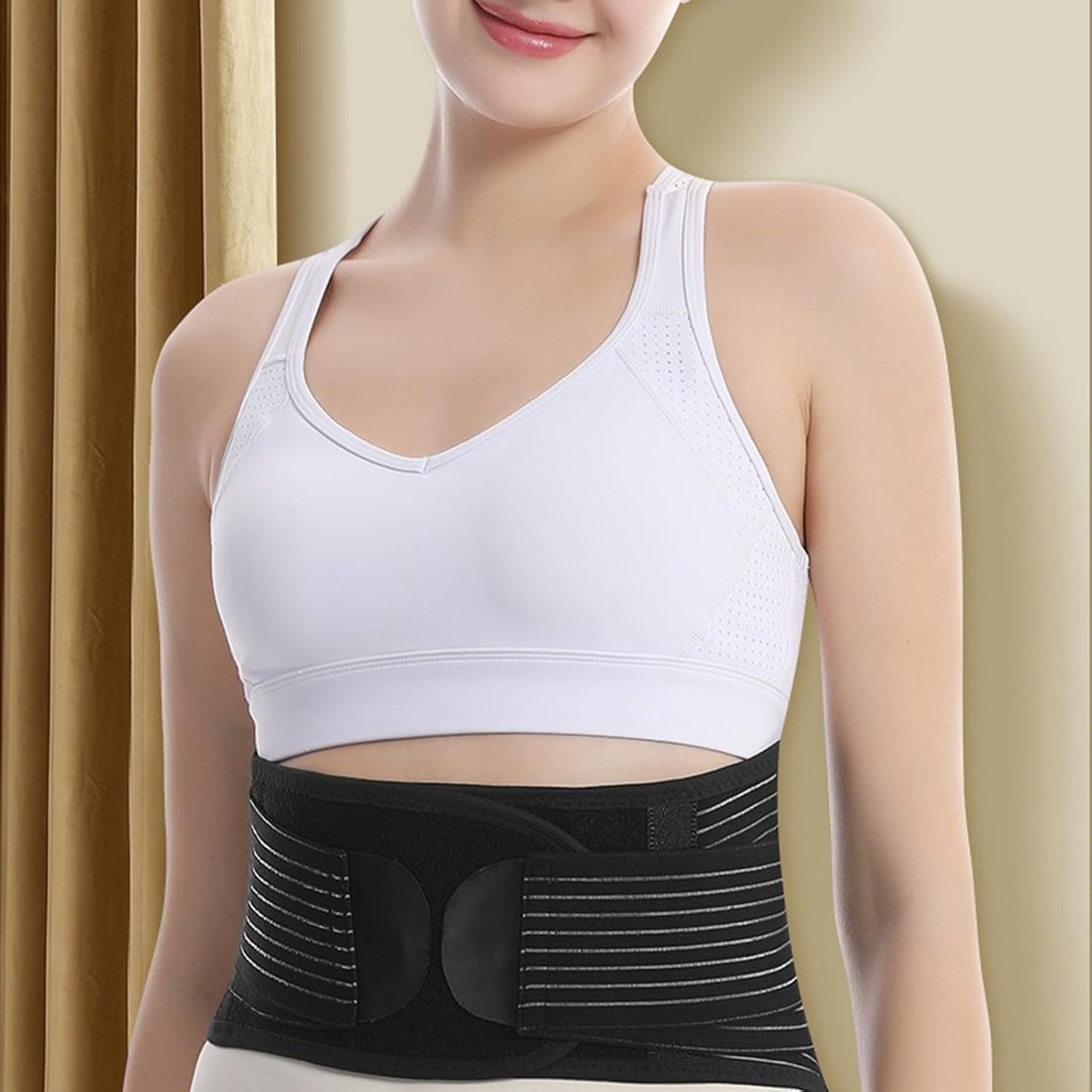 Faja lumbar con terapia magnetica