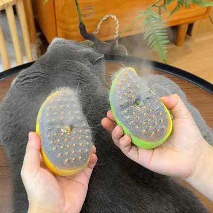 🐱Hot Sale🐱 Mango Shaped Steamy Cat Brush 🐱