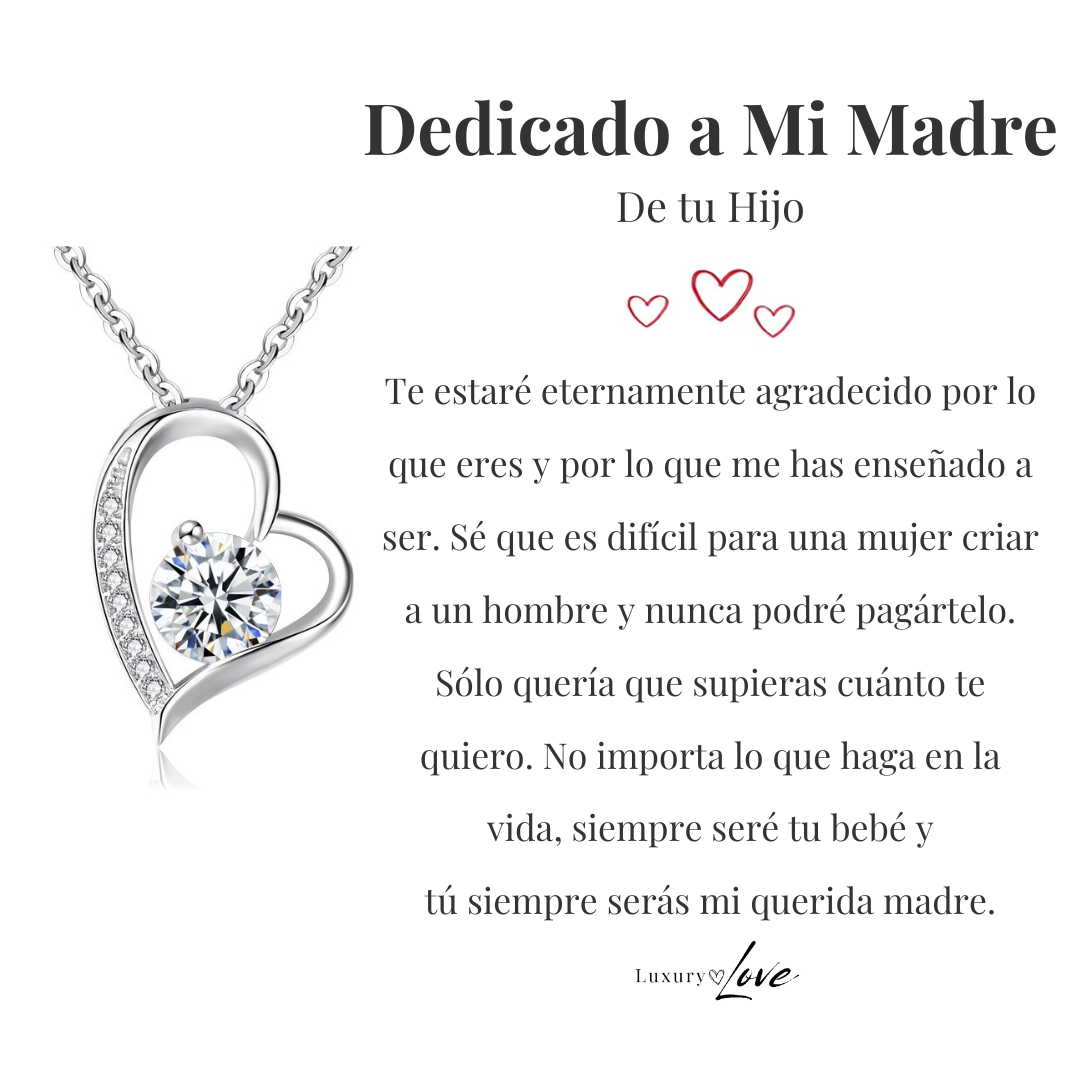 Collar Amor-Eterno® para mi Madre (con nota especial a escoger)