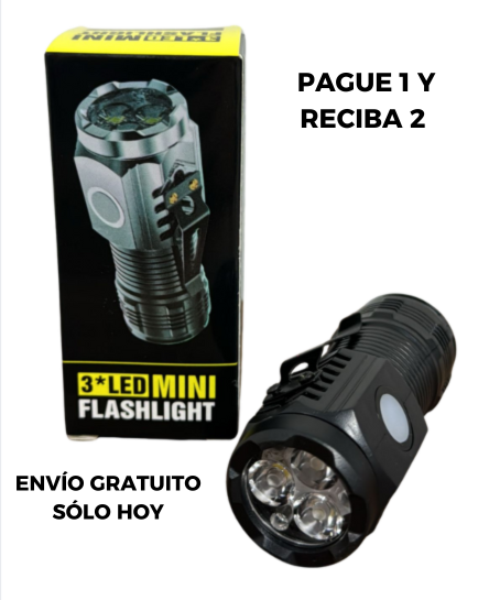 Prevenir apagones y oscuridad con LuminexPro™ - ¡Linterna INDESTRUCTIBLE!