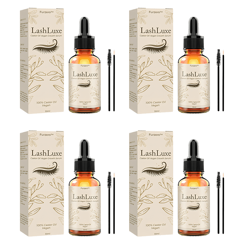 Furzero™ LashLuxe Castor Oil Vegan Growth Serum