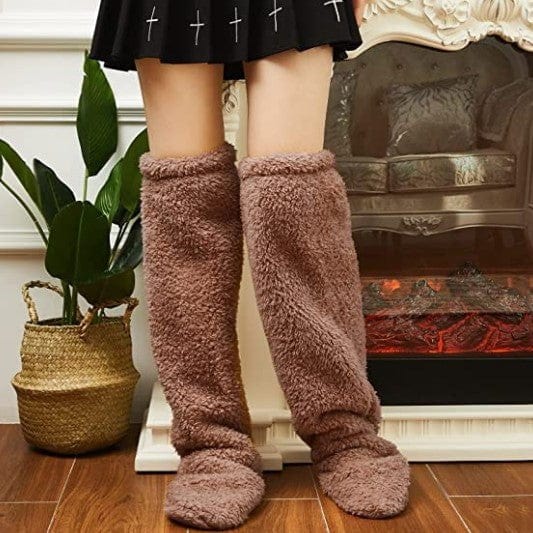 CozySnugs™ Fuzzy Sock Slippers (1 Pair)