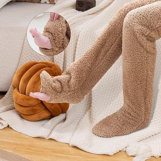 CozySnugs™ Fuzzy Sock Slippers (1 Pair)