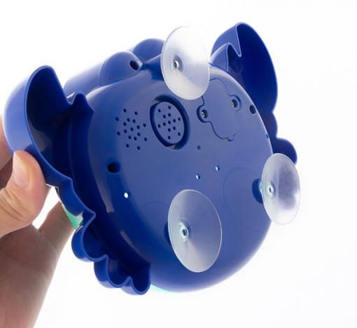 Caranguejo Musical com Bolhas de Sabão