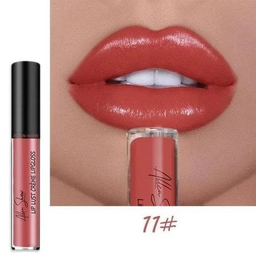 12 Color Long Lasting Moist Lip Gloss Plumper Liquid Lipstick