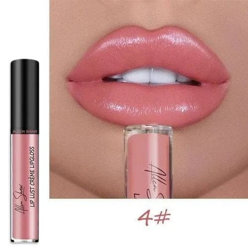 12 Color Long Lasting Moist Lip Gloss Plumper Liquid Lipstick
