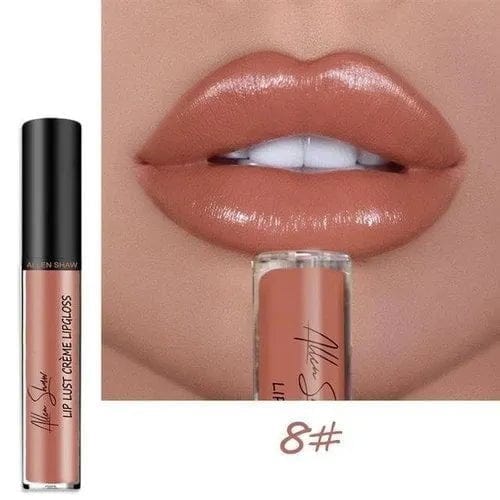 12 Color Long Lasting Moist Lip Gloss Plumper Liquid Lipstick