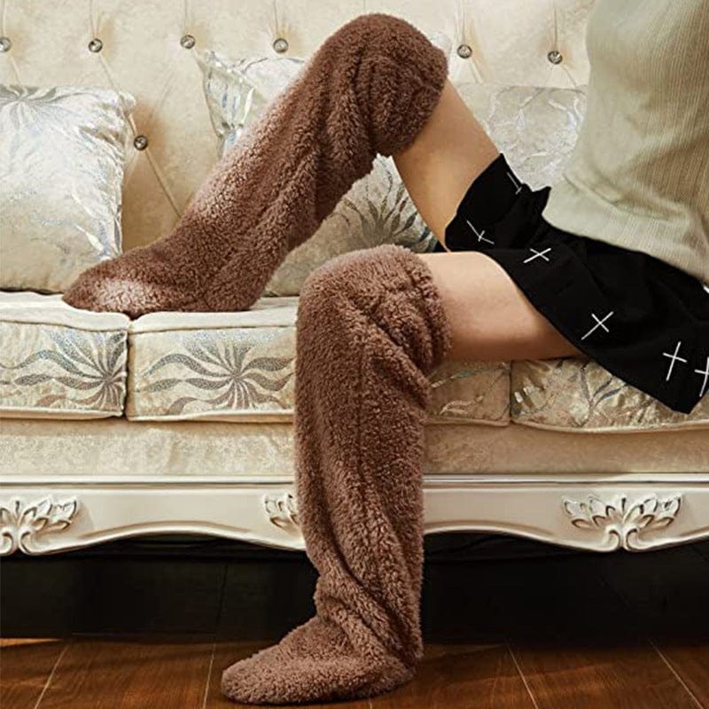 CozySnugs™ Fuzzy Sock Slippers (1 Pair)