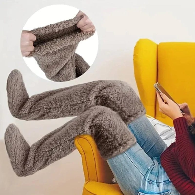 CozySnugs™ Fuzzy Sock Slippers (1 Pair)