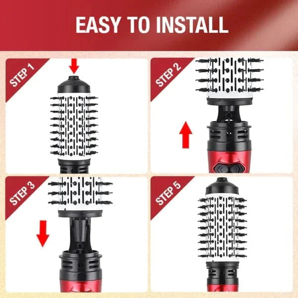 3 in 1 Hot Air Styler and Rotating Hair Dryer