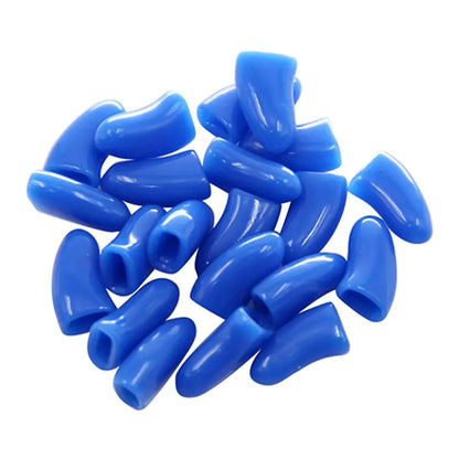 20Pcs Soft Silicone Pet Nail Caps for Dogs & Cats – Anti-Scratch Protective Covers