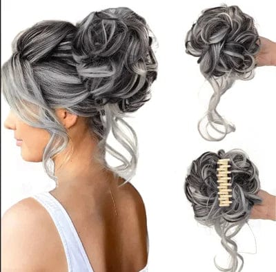 Magic Bun™ Curly Bun Hair Claw Clips
