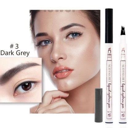 New Micro Fork Tip Waterproof Eyebrow Pencil