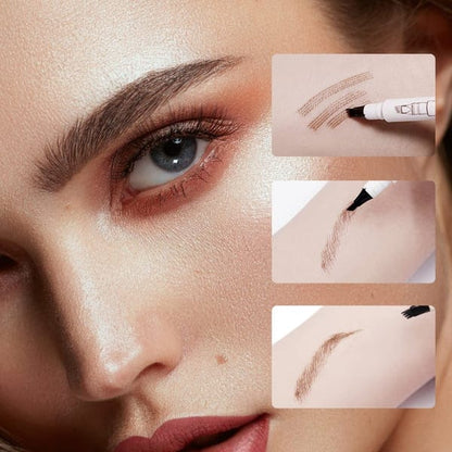New Micro Fork Tip Waterproof Eyebrow Pencil