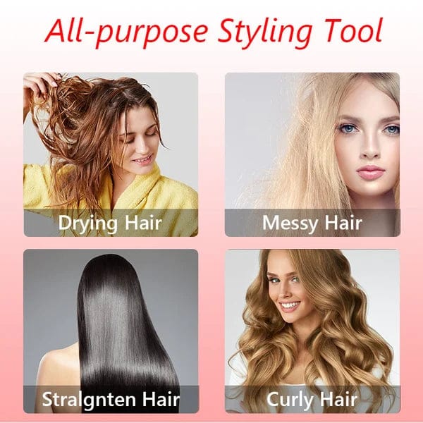 3 in 1 Hot Air Styler and Rotating Hair Dryer