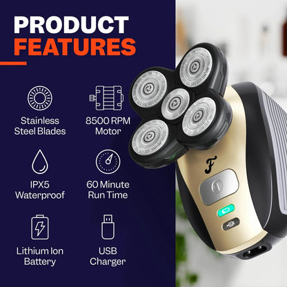 5-in-1 4D Electric Shaver