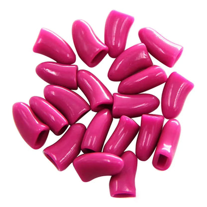 20Pcs Soft Silicone Pet Nail Caps for Dogs & Cats – Anti-Scratch Protective Covers
