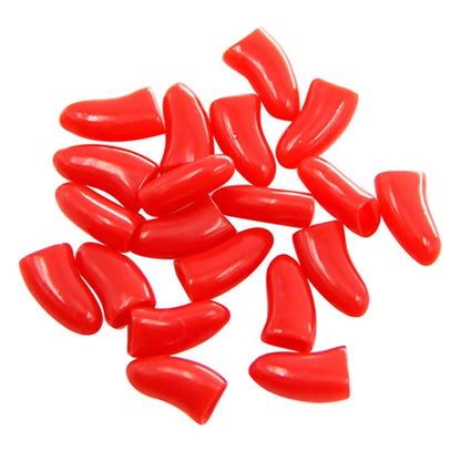 20Pcs Soft Silicone Pet Nail Caps for Dogs & Cats – Anti-Scratch Protective Covers