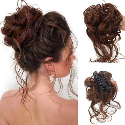 Magic Bun™ Curly Bun Hair Claw Clips