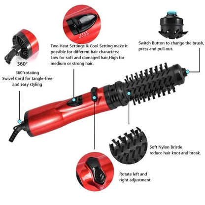 3 in 1 Hot Air Styler and Rotating Hair Dryer