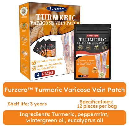 Furzero™  Turmeric Varicose Vein Patch