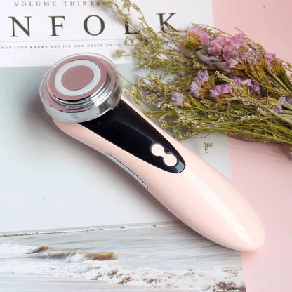 Masajeador de cuello ANTIPAPADA + Masajeador Facial frio/calor Antiarrugas + Mascarilla de té verde - Afrodita