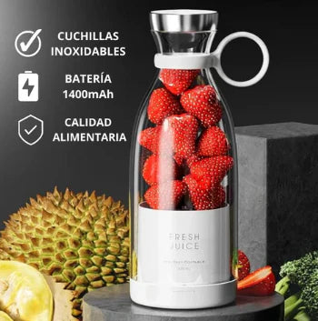 Mini batidora portátil con batería de larga duración