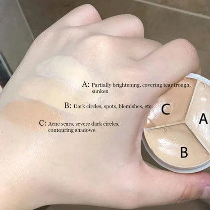 TIFITM 3-In-1 Contouring & Brighten Concealer Palette