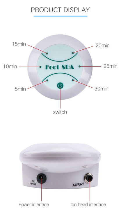 APROLO™ Portable Ionic Detox Foot Bath Machine