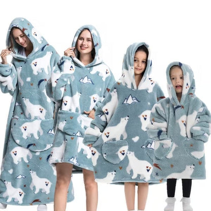 🔥Super Warm and Cozy Wearable Blanket Hoodie🔥