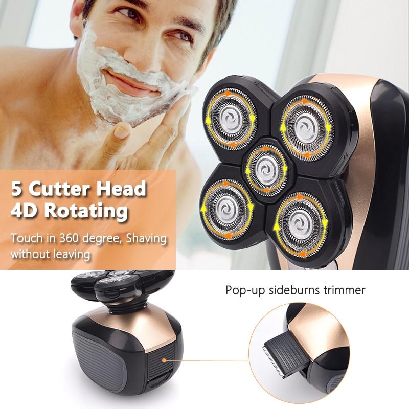 5-in-1 4D Electric Shaver