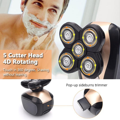 5-in-1 4D Electric Shaver