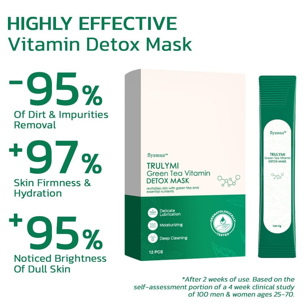 Flysmus™ TRULYMI Green Tea Vitamin Detox Mask
