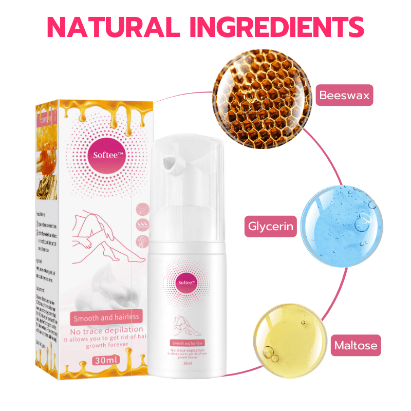 Softee™ Beeswax Hair Removal Mousse
