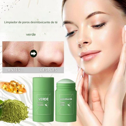 GreenTea Glow™ - Mascarilla de limpieza profunda